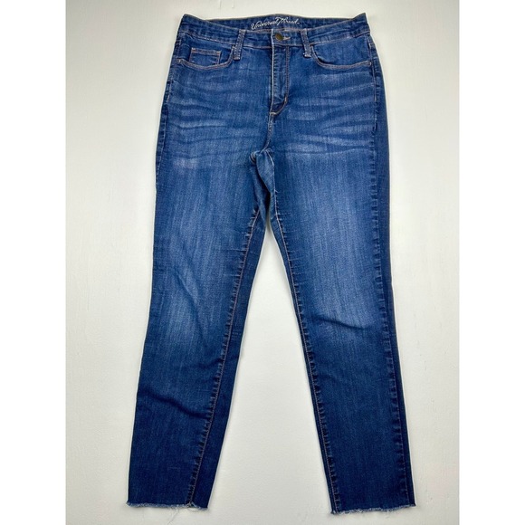 Universal Thread Denim - UNIVERSAL THREAD -SIZE 10/30R- DENIM JEANS -HIGH RISE SKINNY- FAIR TRADE CERT.